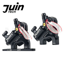 Load image into Gallery viewer, Juin Tech F1 Cable-Actuated Hydraulic Brake Caliper with 160mm Rotors