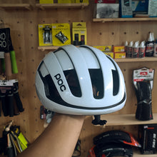 Load image into Gallery viewer, POC OMNI AIR SPIN size Large - White/Orange (2nd hand)