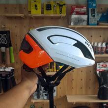 Load image into Gallery viewer, POC OMNI AIR SPIN size Large - White/Orange (2nd hand)