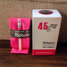 Load image into Gallery viewer, RideNow TPU Gravel Inner Tube 700x32-47c (65mm presta valve)