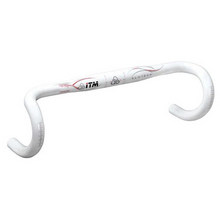 Load image into Gallery viewer, ITM Alutech 7075 Road Handlebars White (400mm, 31.8mm)