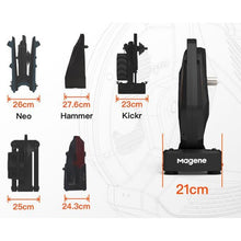 Load image into Gallery viewer, Magene T300 Plus Smart Bike Trainer