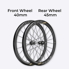 Load image into Gallery viewer, Magene Carbon Fiber Wheelset Ultra DB405 / DB508