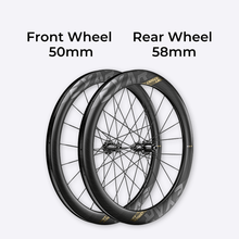 Load image into Gallery viewer, Magene Carbon Fiber Wheelset Ultra DB405 / DB508