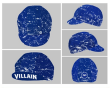 Load image into Gallery viewer, "Face of a Villain" Cycling Cap Blue