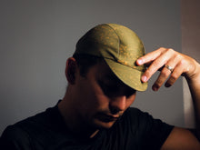 Load image into Gallery viewer, "Face of a Villain" Cycling Cap Olive