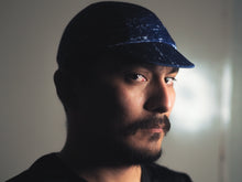 Load image into Gallery viewer, "Face of a Villain" Cycling Cap Blue