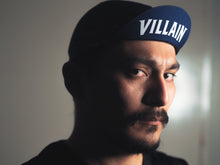 Load image into Gallery viewer, "Face of a Villain" Cycling Cap Blue