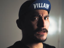Load image into Gallery viewer, "Face of a Villain" Cycling Cap Blue