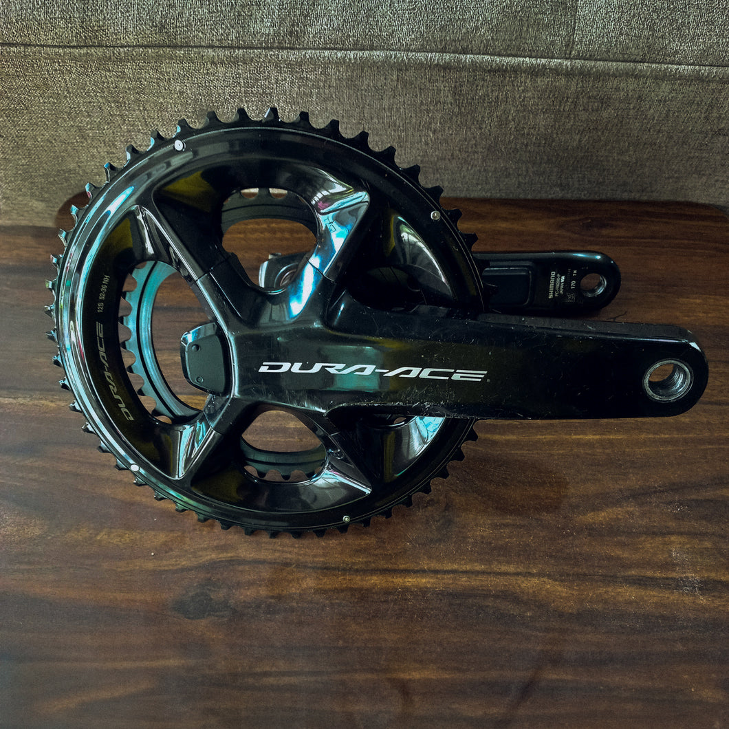 Shimano DURA-ACE DUAL-SIDED POWER METER CRANKSET 2X12s FC-R9200-P(2nd hand)
