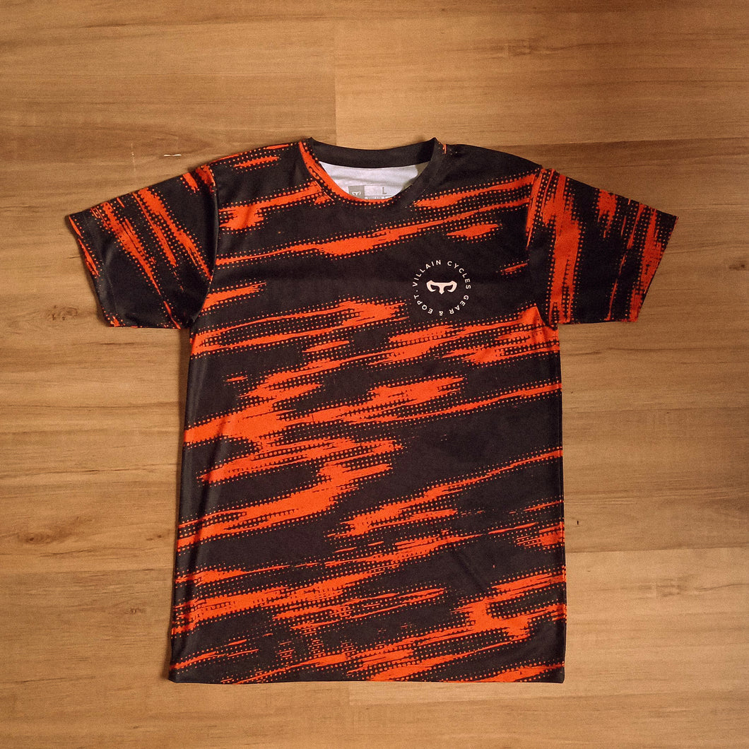 Not Camo Shirt Orange/Black