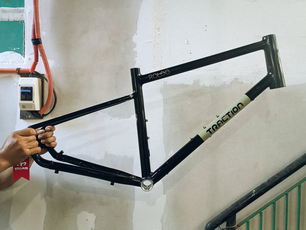 Traction Roloo Black Frameset (SMALL)