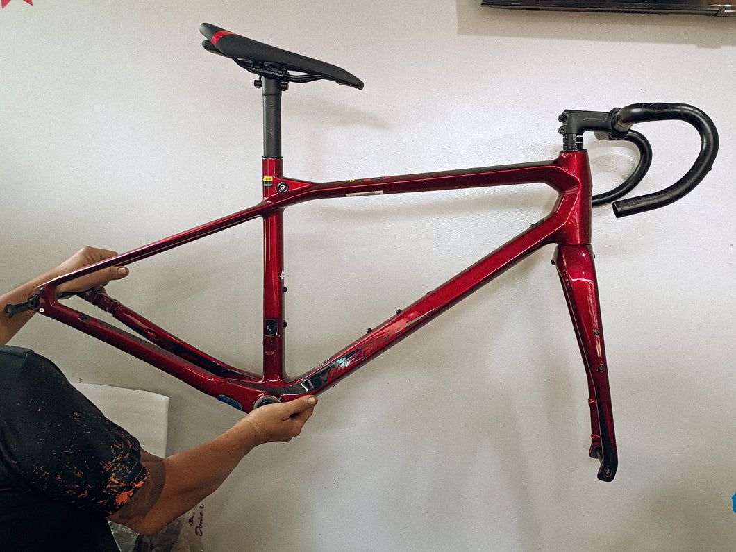 Merida silex 4000 carbon frame size xs (2nd hand)