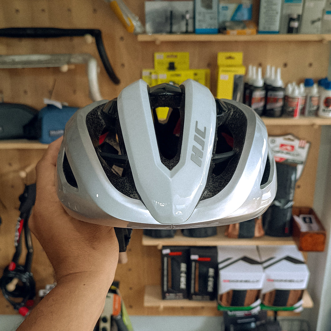 HJC Valeco Silver White (2nd Hand)