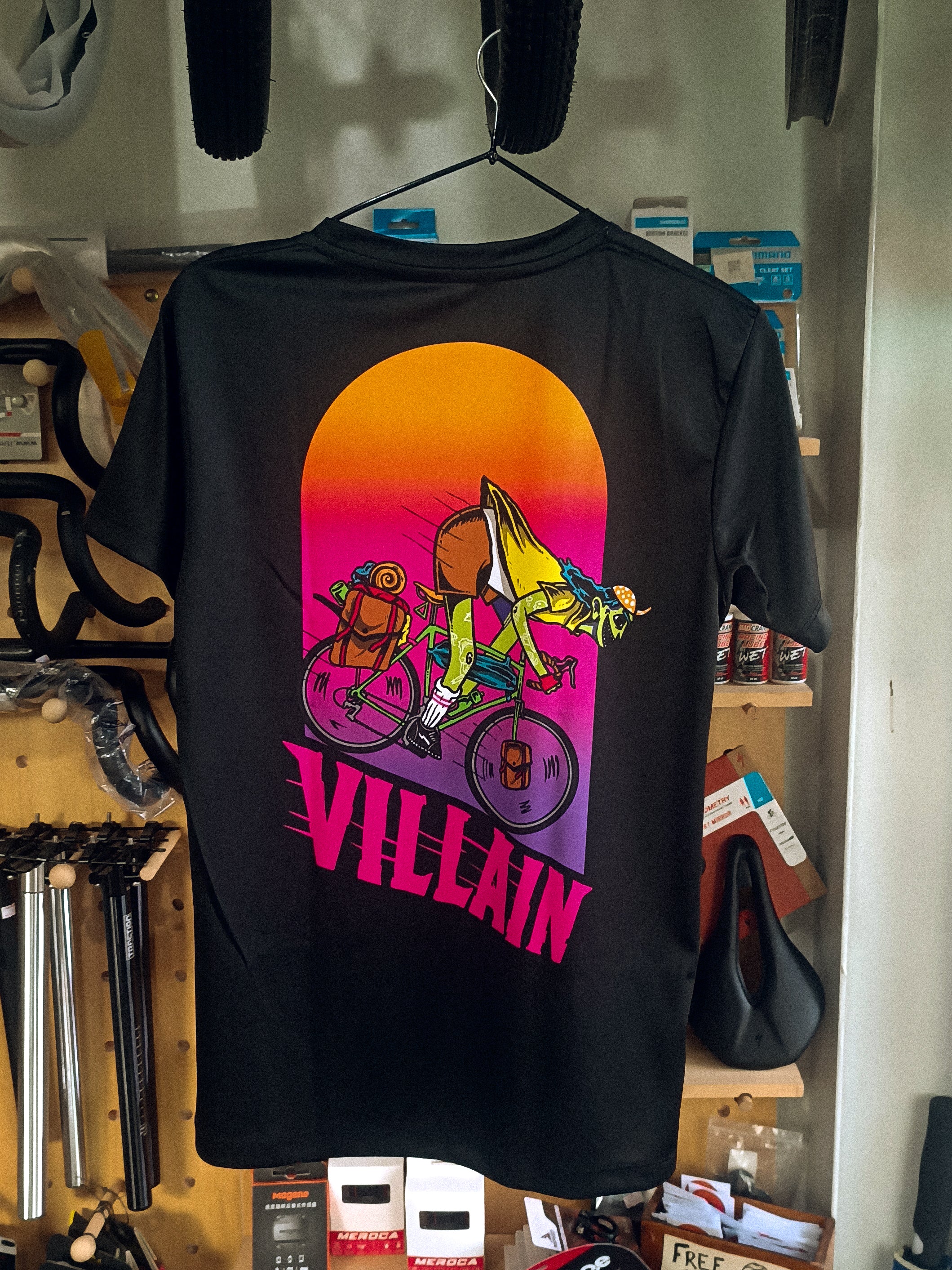 Downhill Randonneur Shirt – Villain Cycles PH