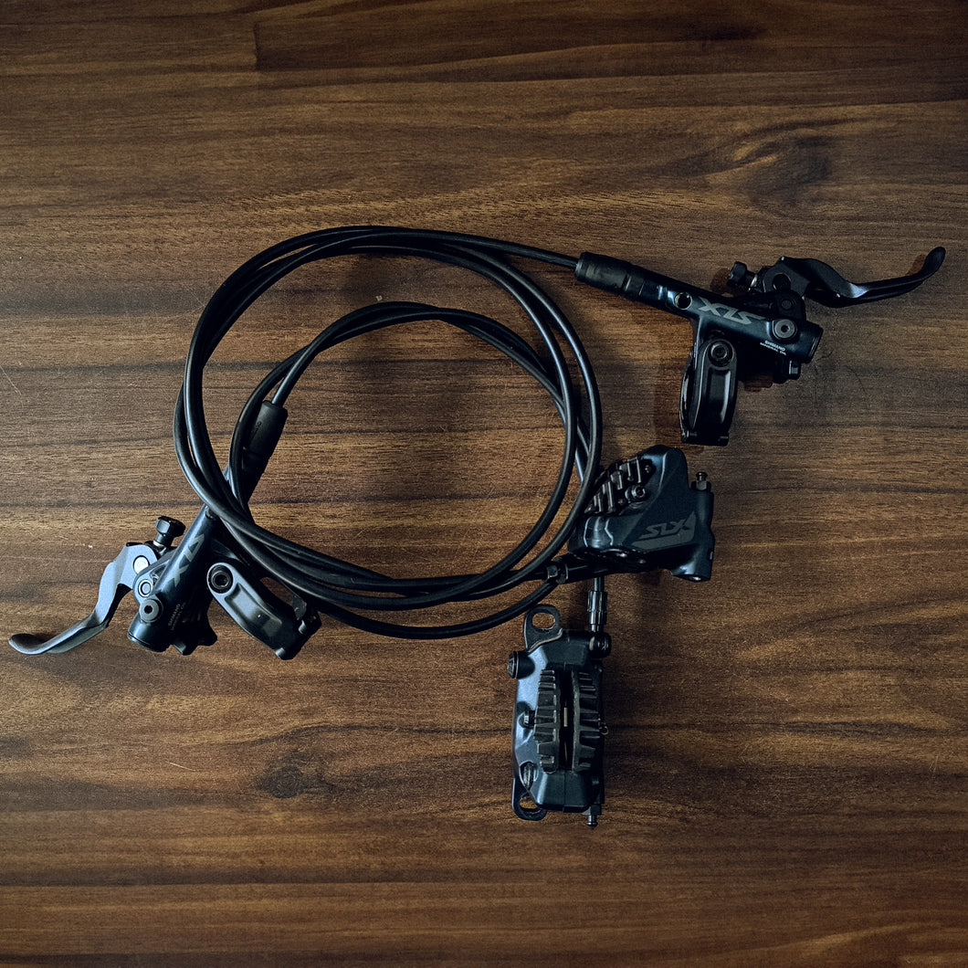 SHIMANO SLX Brakeset - post mount & flat mount (2nd hand)
