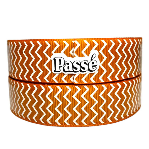 Passé Nylon Bartape Zigzag (Orange)