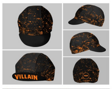 Load image into Gallery viewer, &quot;Face of a Villain&quot; Cycling Cap Black
