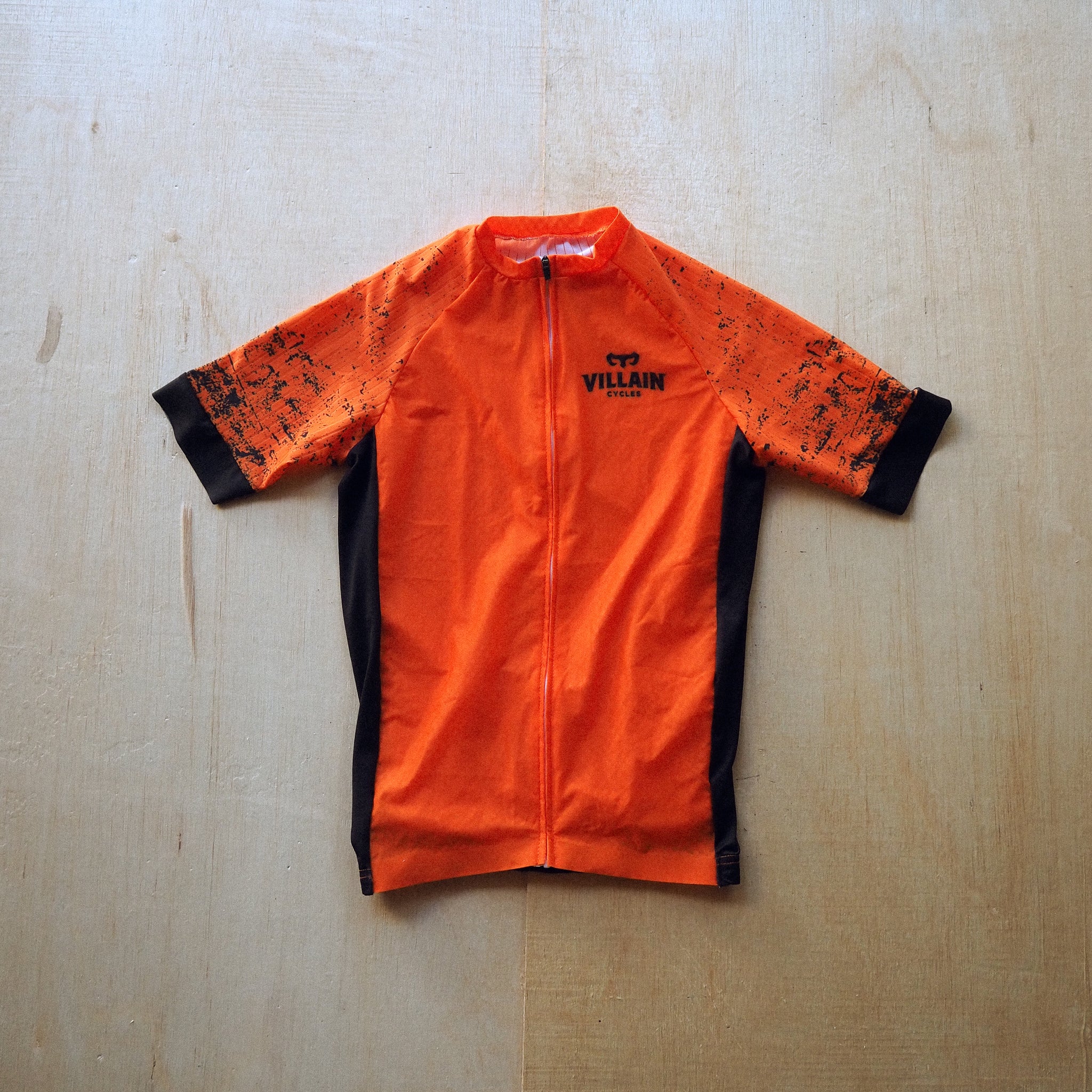 orange bike jersey